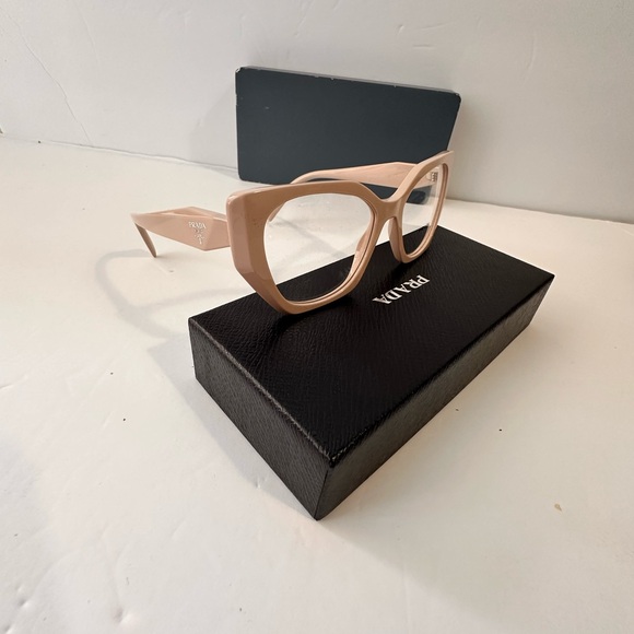 💯 - New Authentic PRADA PR 18WV - VYJ1O1 POWDER Eyeglasses - Picture 7 of 14